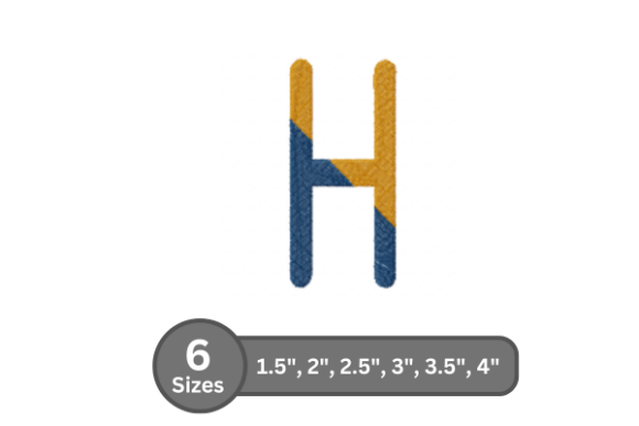 Chalk Split Alphabet -H Review for Small Business Merch