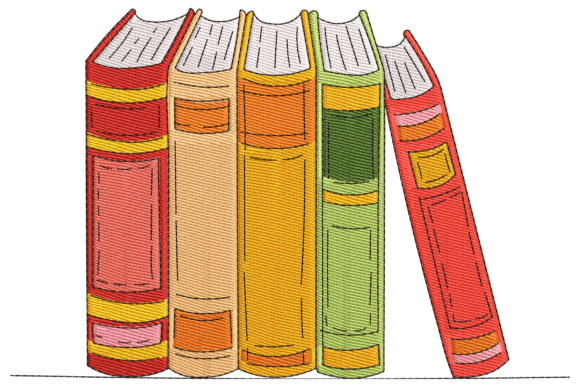 Stacked Books